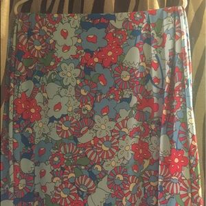 Small LLR maxi skirt retro floral print